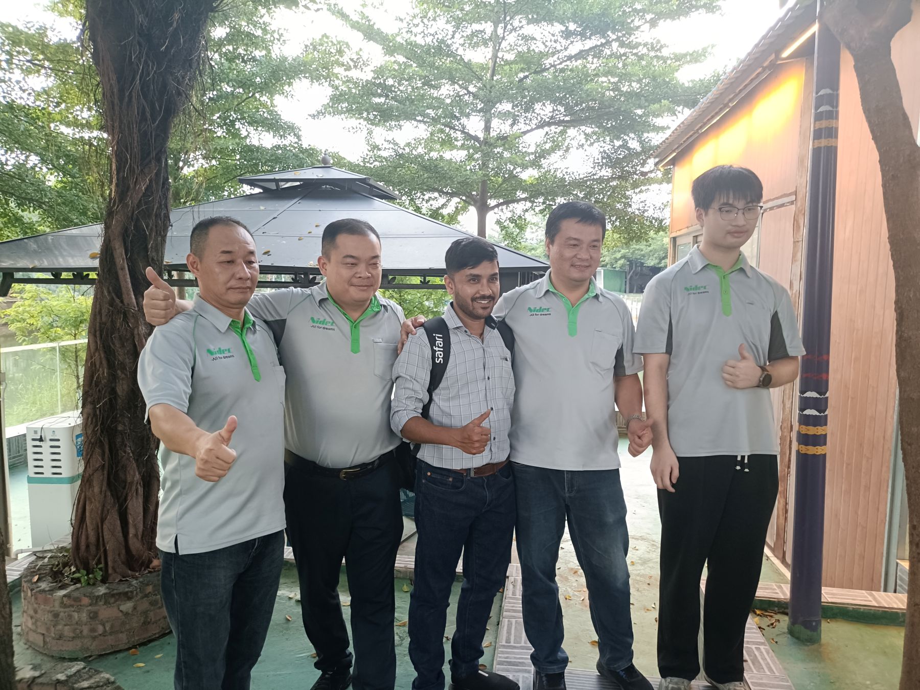 Kvalitetsaktivitet mellan Nidec Elevator Traction Machine China och Indian