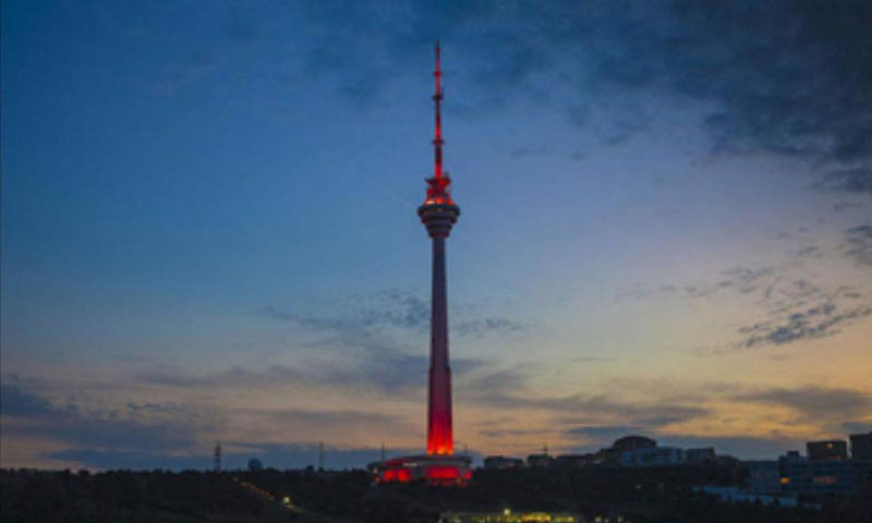 Azerbajdzjan Baku TV-torn